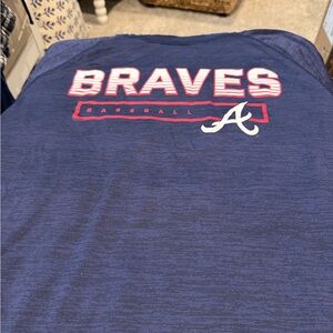 Braves Baseball Blue dri-fit T-Shirt